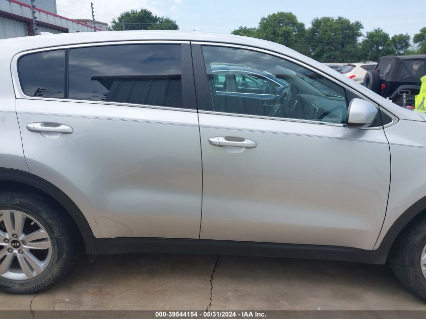 2019 Kia Sportage Lx VIN: KNDPM3AC3K7554043 Lot: 39544154
