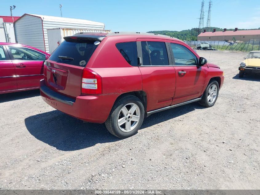 2007 Jeep Compass Sport VIN: 1J8FT47W17D119299 Lot: 39544159