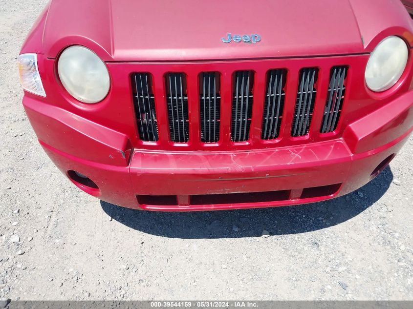 2007 Jeep Compass Sport VIN: 1J8FT47W17D119299 Lot: 39544159