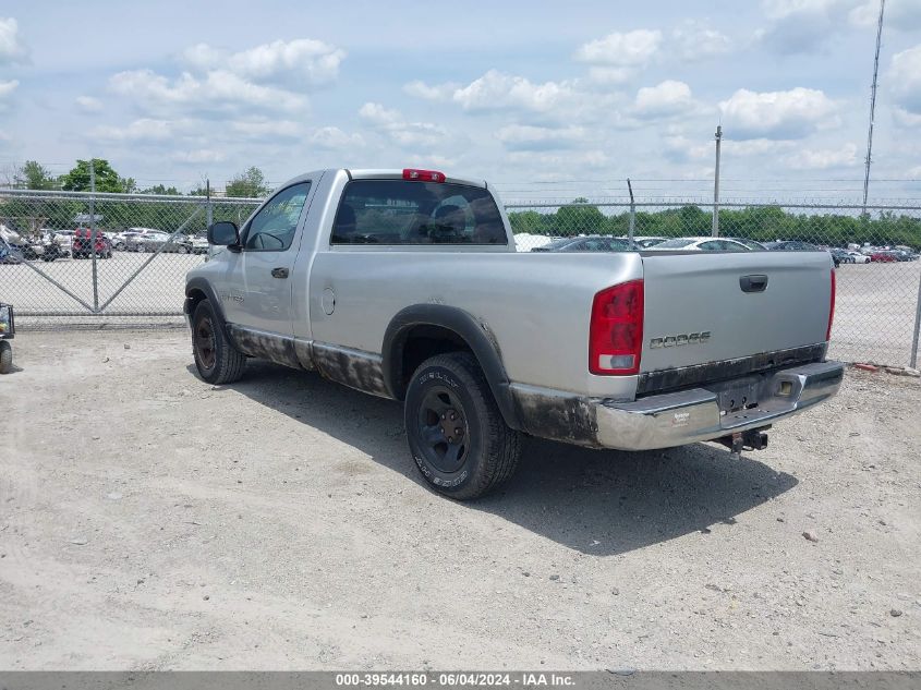 2002 Dodge Ram 1500 St VIN: 1D7HA16N72J193663 Lot: 39544160