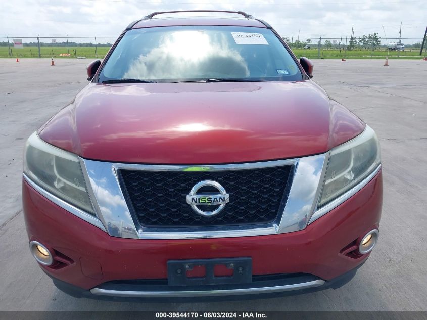 2013 Nissan Pathfinder Platinum VIN: 5N1AR2MN7DC647779 Lot: 40797630