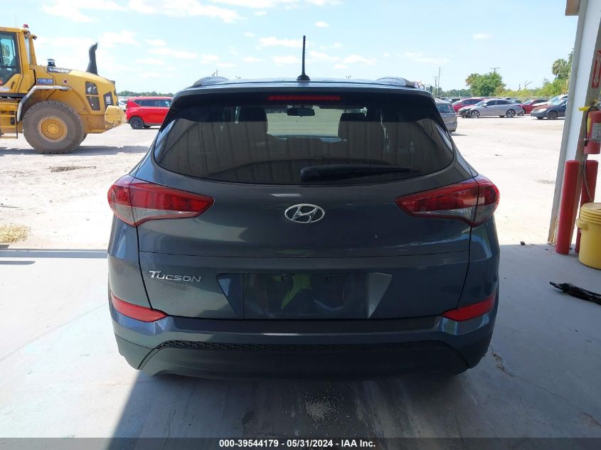 2017 Hyundai Tucson Se VIN: KM8J33A43HU389456 Lot: 39544179