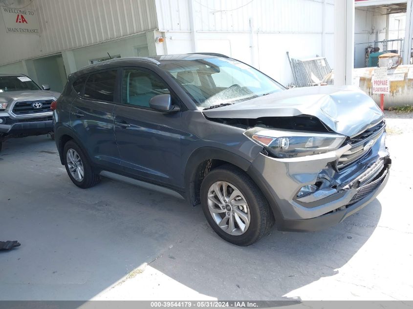 2017 Hyundai Tucson Se VIN: KM8J33A43HU389456 Lot: 39544179