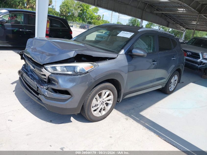 2017 Hyundai Tucson Se VIN: KM8J33A43HU389456 Lot: 39544179