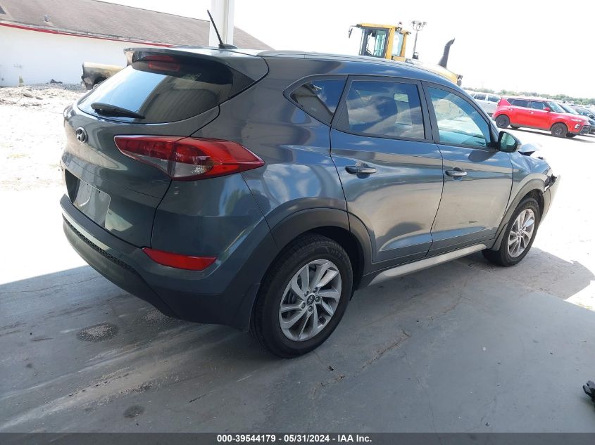 2017 Hyundai Tucson Se VIN: KM8J33A43HU389456 Lot: 39544179