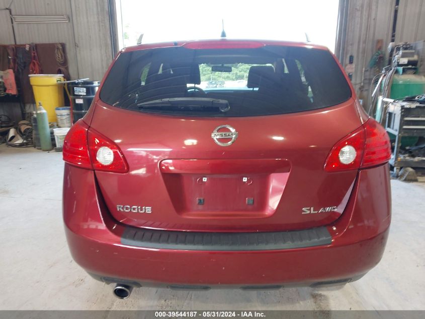 2010 Nissan Rogue Sl VIN: JN8AS5MV1AW109197 Lot: 39544187