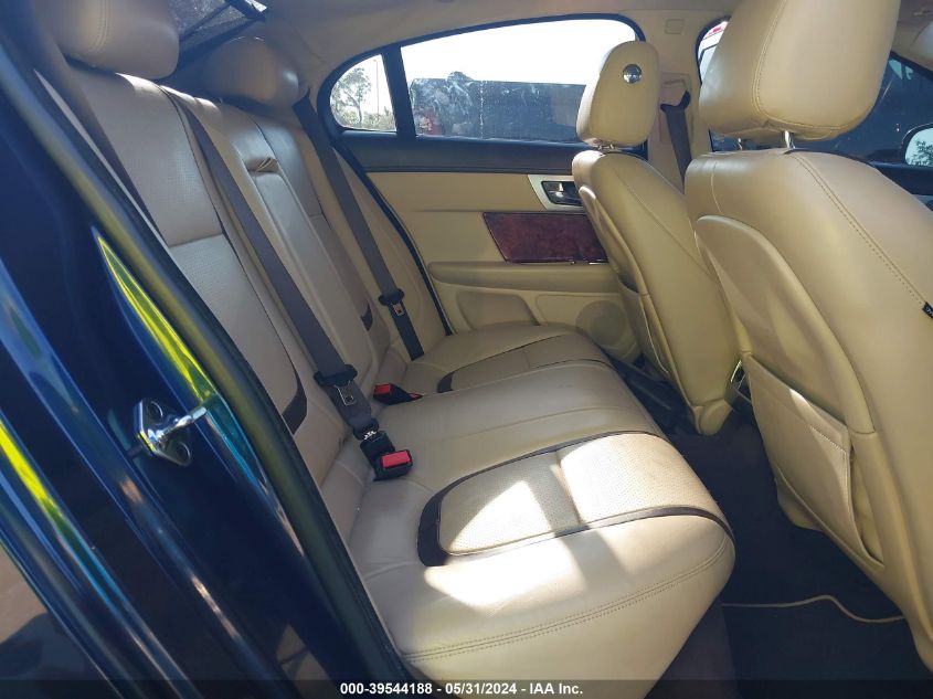 2012 Jaguar Xf Portfolio VIN: SAJWA0HB5CLS39741 Lot: 39544188