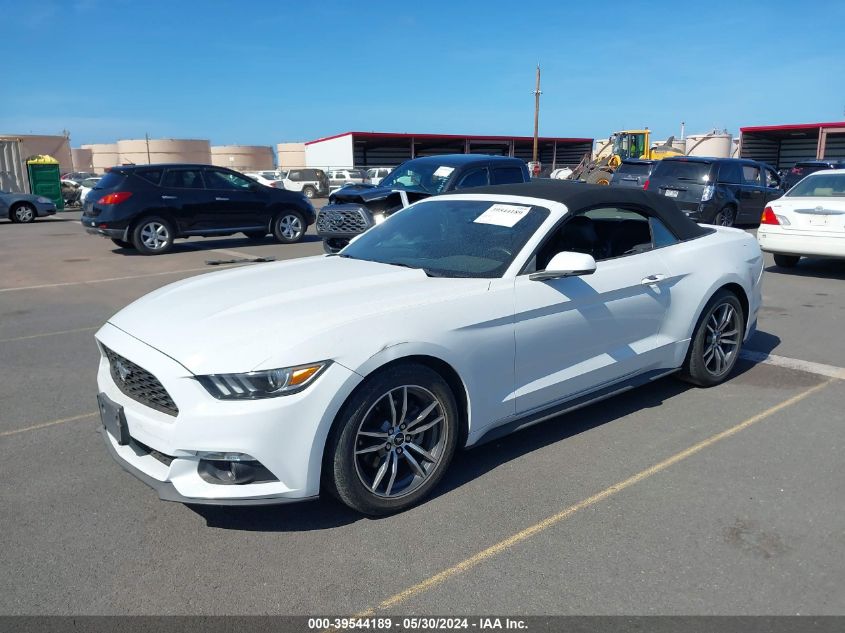 2017 Ford Mustang Ecoboost Premium VIN: 1FATP8UH4H5247906 Lot: 39544189