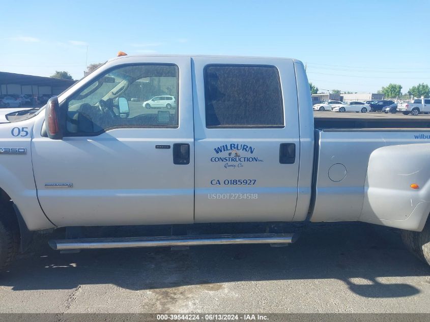 2005 Ford F-350 Lariat/Xl/Xlt VIN: 1FTWW33P55EB33902 Lot: 39544224