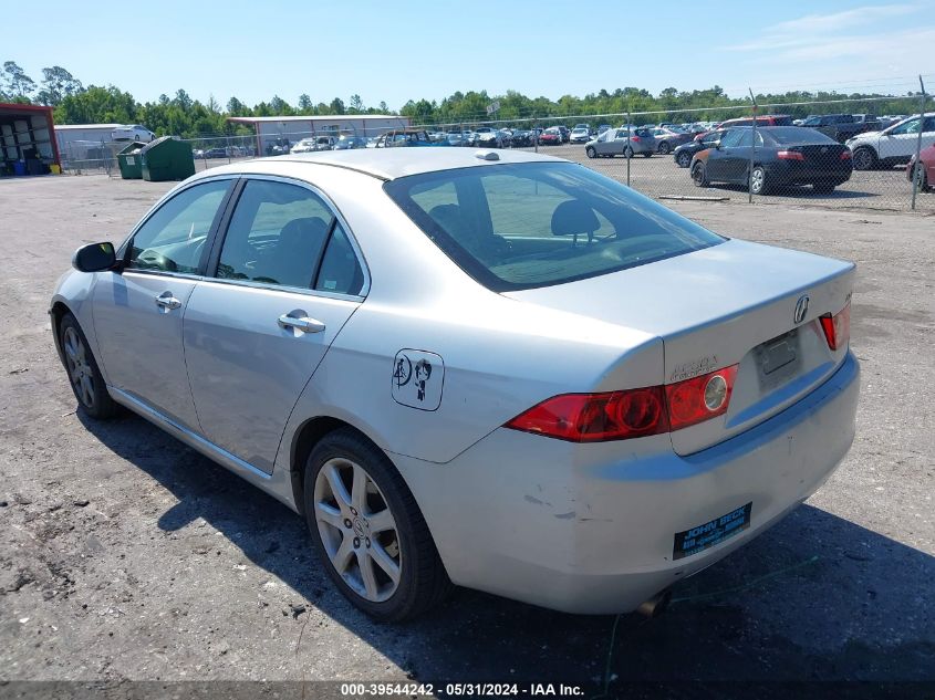 2005 Acura Tsx VIN: JH4CL96805C004141 Lot: 39544242