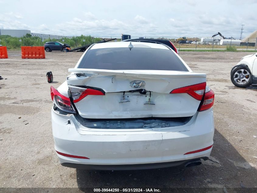 2017 Hyundai Sonata Se VIN: 5NPE24AF2HH461550 Lot: 39544250