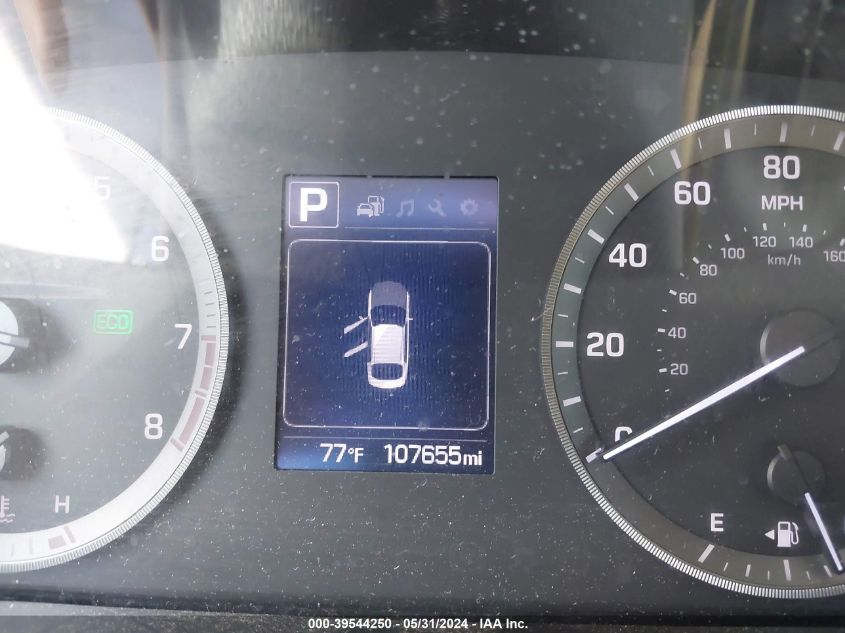 2017 Hyundai Sonata Se VIN: 5NPE24AF2HH461550 Lot: 39544250