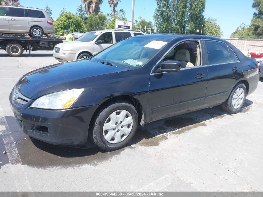 2006 Honda Accord 2.4 Lx VIN: 1HGCM56476A127017 Lot: 39544260