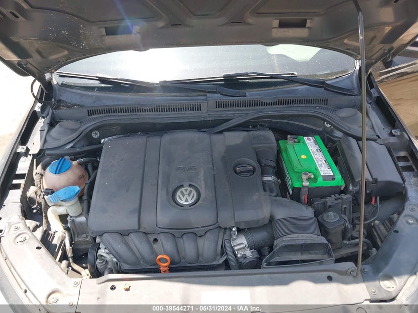 2011 Volkswagen Jetta 2.5L Se VIN: 3VWDZ7AJ5BM050431 Lot: 39544271