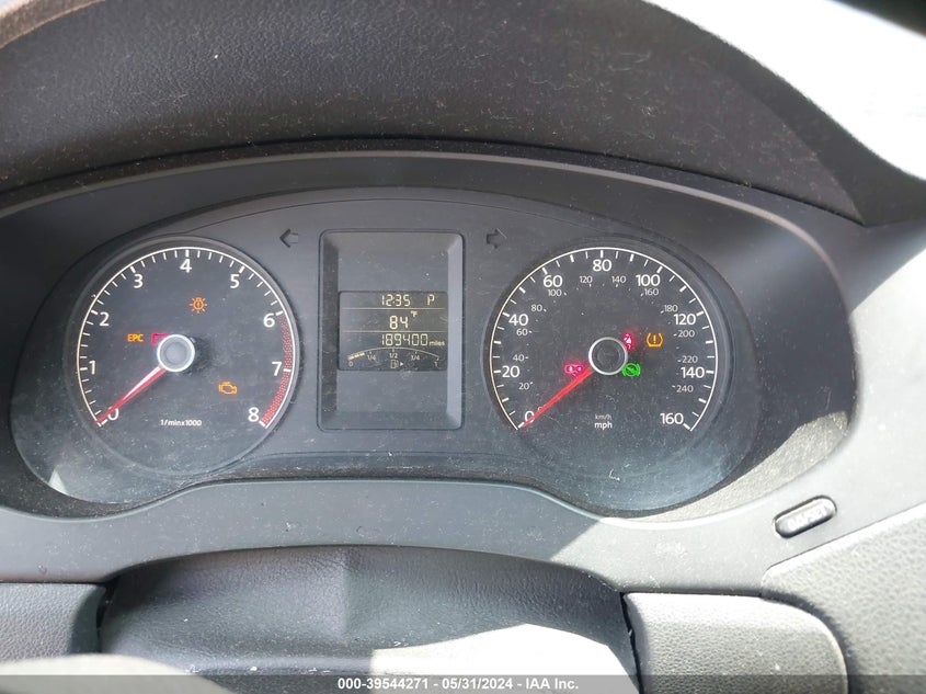 2011 Volkswagen Jetta 2.5L Se VIN: 3VWDZ7AJ5BM050431 Lot: 39544271