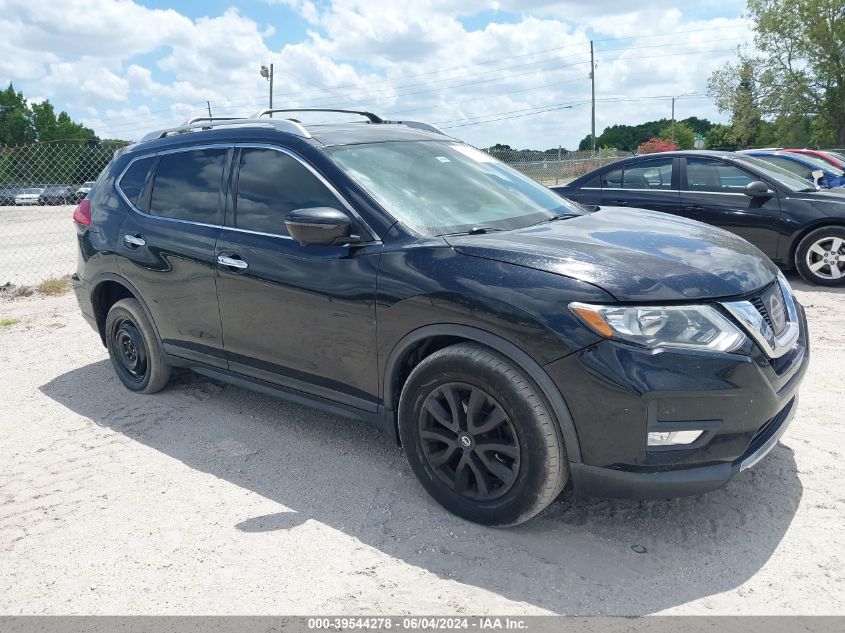 2017 Nissan Rogue Sv VIN: KNMAT2MT1HP612884 Lot: 39544278