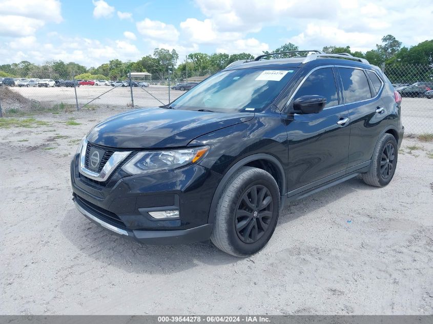 2017 Nissan Rogue Sv VIN: KNMAT2MT1HP612884 Lot: 39544278