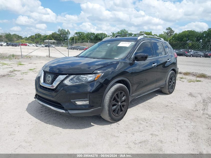 2017 Nissan Rogue Sv VIN: KNMAT2MT1HP612884 Lot: 39544278