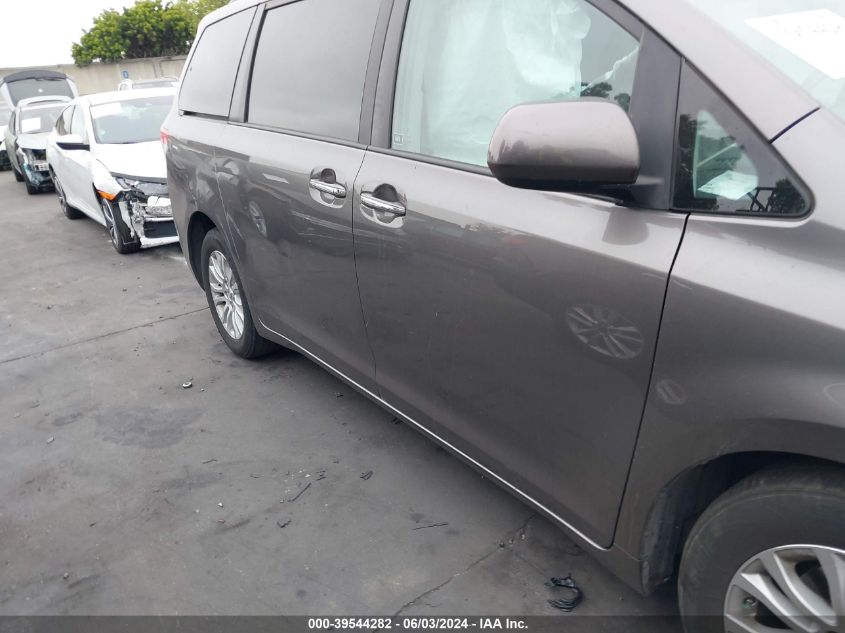 2014 TOYOTA SIENNA XLE V6 8 PASSENGER - 5TDYK3DC8ES464497