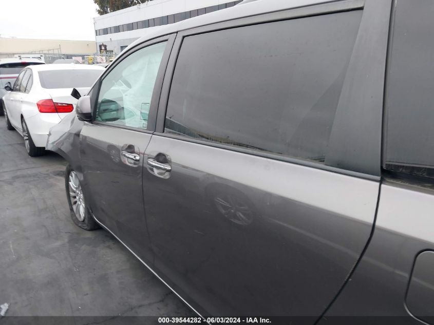 2014 TOYOTA SIENNA XLE V6 8 PASSENGER - 5TDYK3DC8ES464497