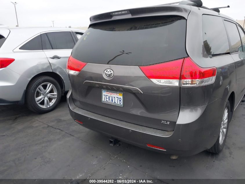 2014 TOYOTA SIENNA XLE V6 8 PASSENGER - 5TDYK3DC8ES464497