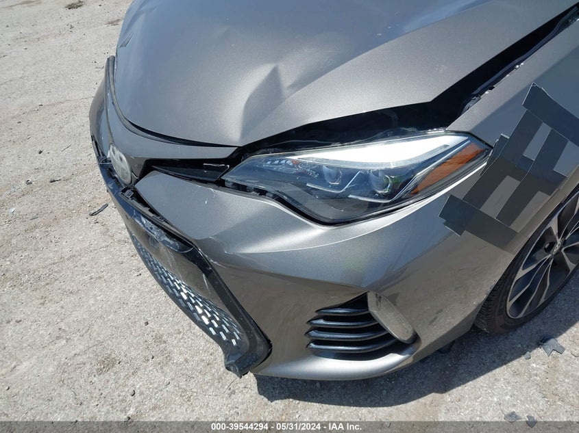 2017 Toyota Corolla Se VIN: 2T1BURHE5HC833974 Lot: 39544294
