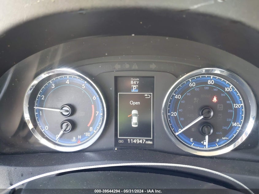 2017 Toyota Corolla Se VIN: 2T1BURHE5HC833974 Lot: 39544294