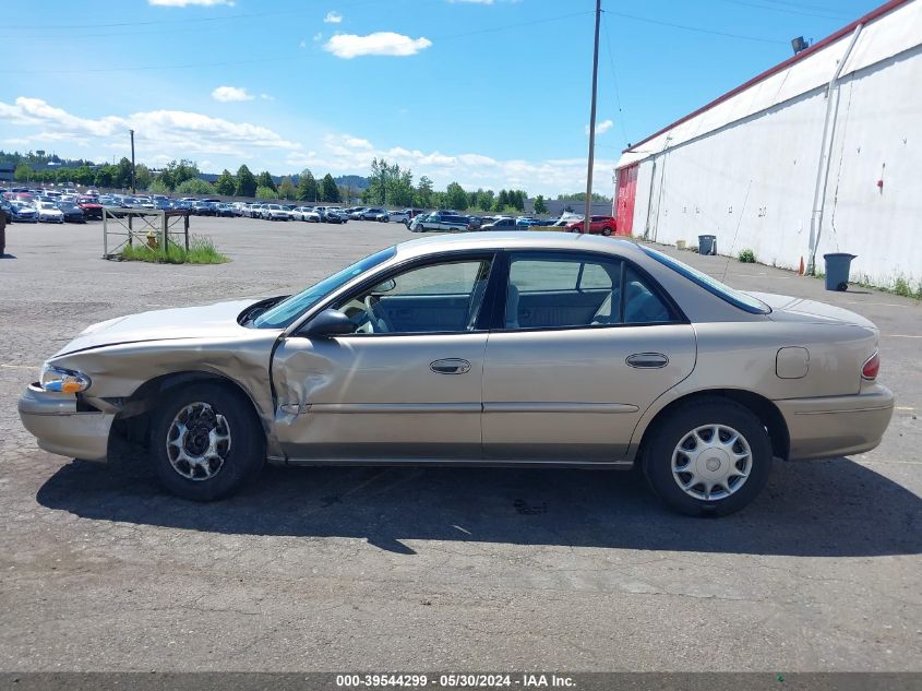 2003 Buick Century Custom VIN: 2G4WS52J031232478 Lot: 39544299