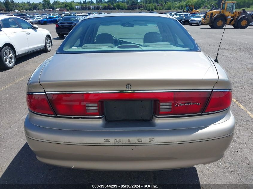 2003 Buick Century Custom VIN: 2G4WS52J031232478 Lot: 39544299