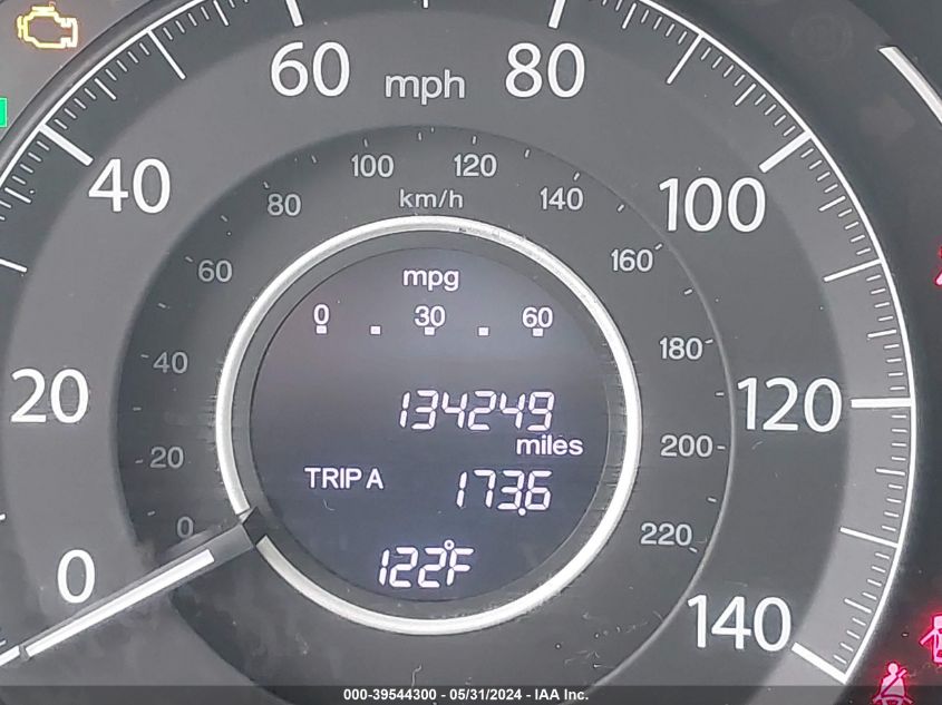 2014 Honda Cr-V Ex VIN: 2HKRM3H55EH515258 Lot: 39544300