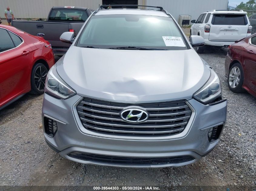 2017 Hyundai Santa Fe Se VIN: KM8SN4HF4HU235804 Lot: 39544303