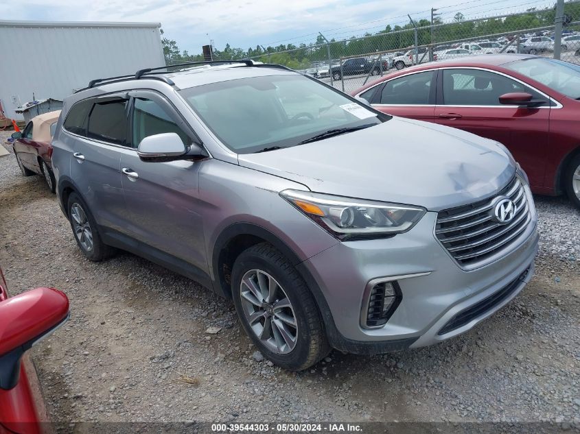 2017 Hyundai Santa Fe Se VIN: KM8SN4HF4HU235804 Lot: 39544303