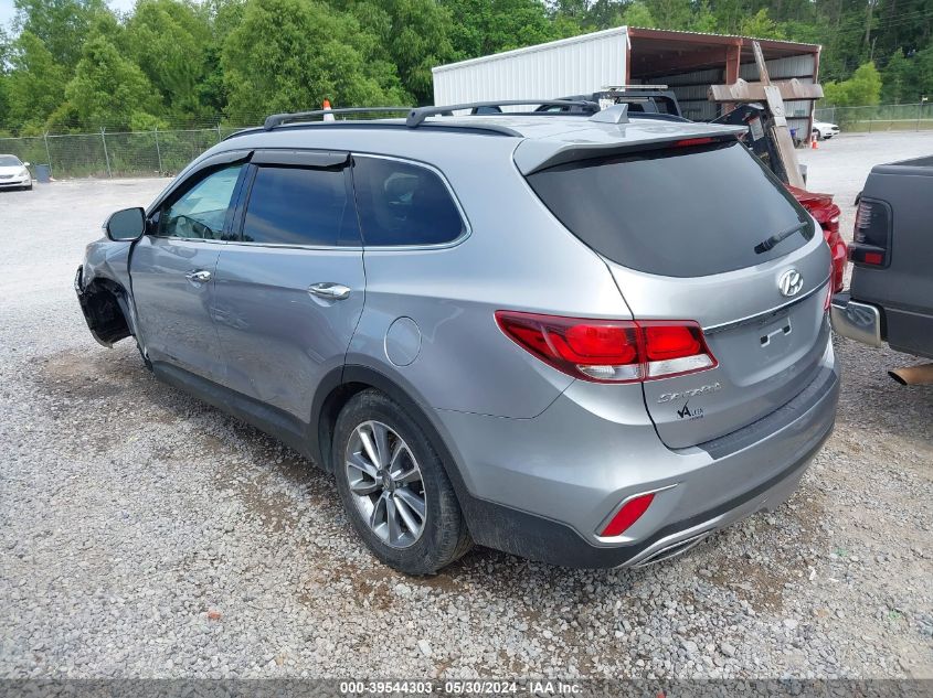 2017 Hyundai Santa Fe Se VIN: KM8SN4HF4HU235804 Lot: 39544303