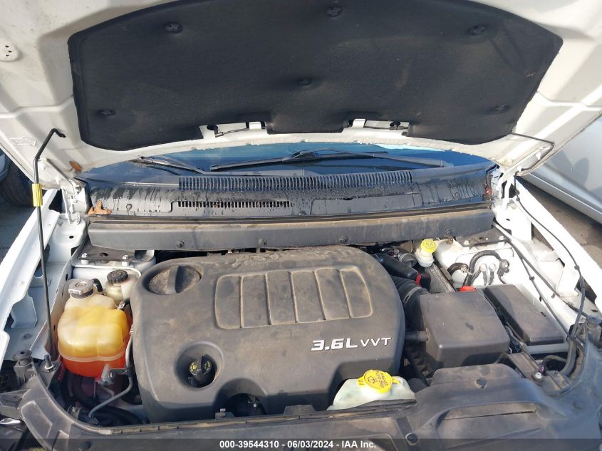 2012 Dodge Journey Sxt VIN: 3C4PDCBG9CT395687 Lot: 39544310