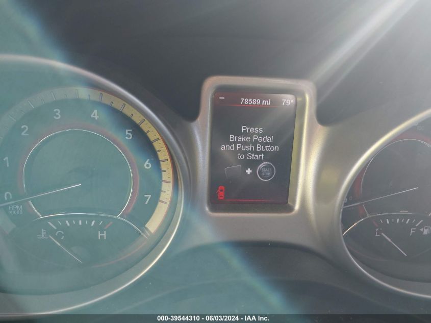 2012 Dodge Journey Sxt VIN: 3C4PDCBG9CT395687 Lot: 39544310