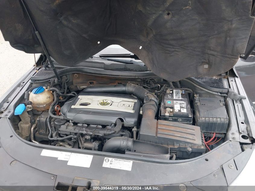 2012 Volkswagen Cc Sport VIN: WVWMN7AN2CE533870 Lot: 39544319