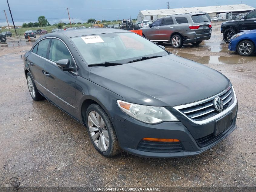 2012 Volkswagen Cc Sport VIN: WVWMN7AN2CE533870 Lot: 39544319