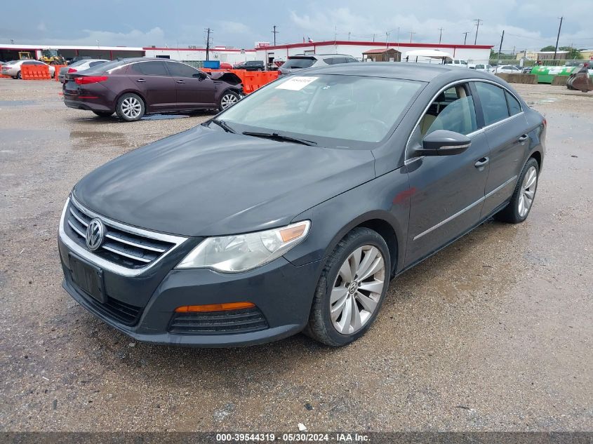 2012 Volkswagen Cc Sport VIN: WVWMN7AN2CE533870 Lot: 39544319