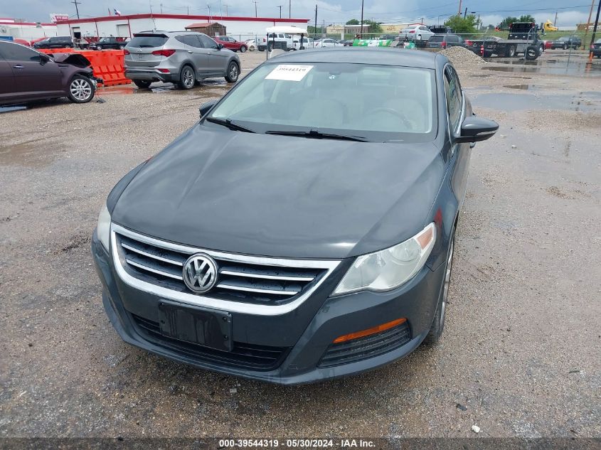 2012 Volkswagen Cc Sport VIN: WVWMN7AN2CE533870 Lot: 39544319