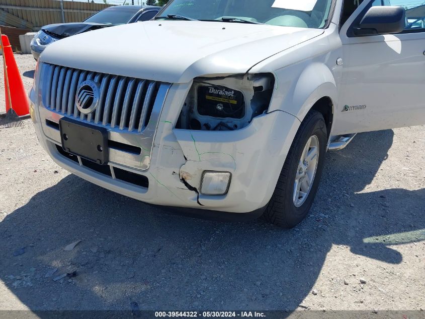 2009 Mercury Mariner Hybrid VIN: 4M2CU29339KJ09669 Lot: 39544322