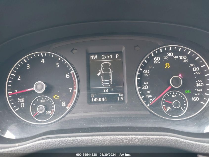 2014 Volkswagen Passat 1.8T Se VIN: 1VWBS7A3XEC038097 Lot: 39544328