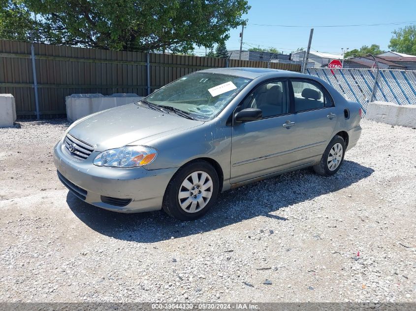 2004 Toyota Corolla Le VIN: 1NXBR32E54Z246027 Lot: 39544330