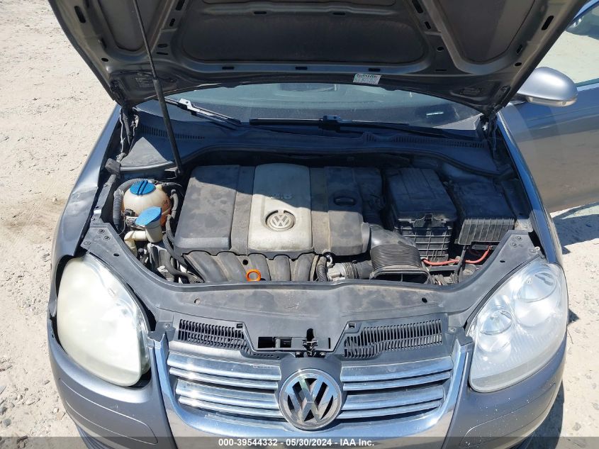 2008 Volkswagen Jetta Se/Sel VIN: 3VWRM71K88M077595 Lot: 39544332