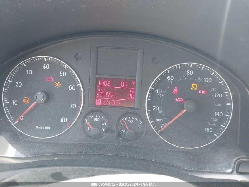 2008 Volkswagen Jetta Se/Sel VIN: 3VWRM71K88M077595 Lot: 39544332