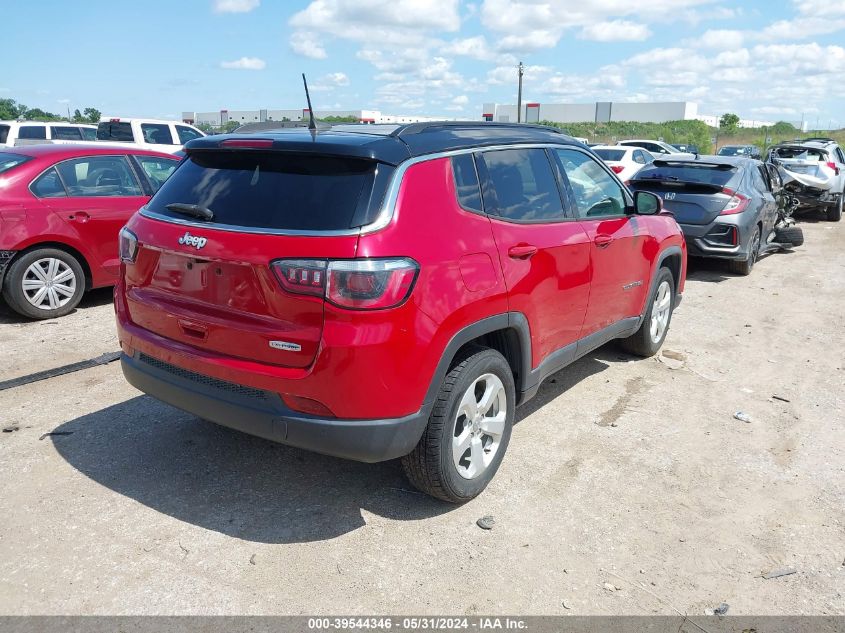 2018 Jeep Compass Latitude VIN: 3C4NJCBB7JT271578 Lot: 39544346