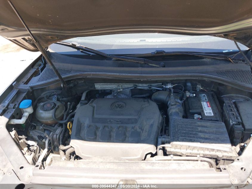 2018 Volkswagen Tiguan 2.0T Se/2.0T Sel VIN: 3VV3B7AX2JM178441 Lot: 39544347