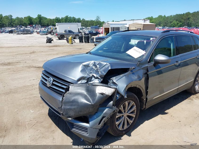 2018 Volkswagen Tiguan 2.0T Se/2.0T Sel VIN: 3VV3B7AX2JM178441 Lot: 39544347