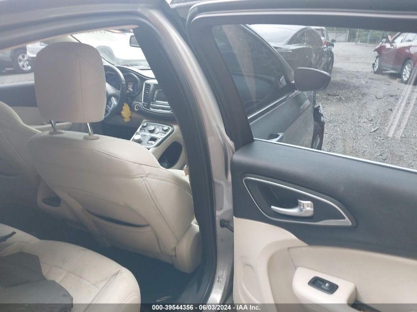 2015 Chrysler 200 Limited VIN: 1C3CCCAB2FN644931 Lot: 39544356