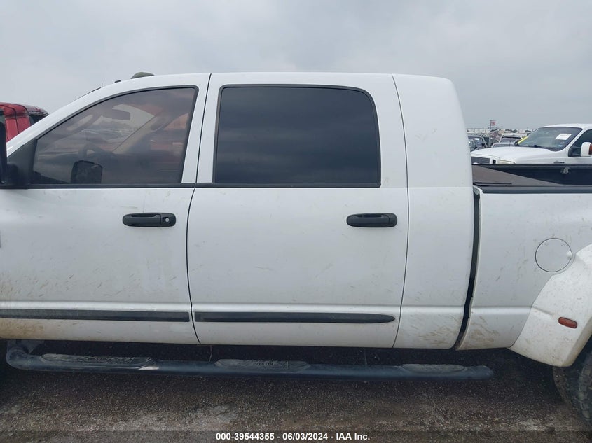 2008 Dodge Ram 3500 Sxt/Slt VIN: 3D7ML49A98G133994 Lot: 39544355