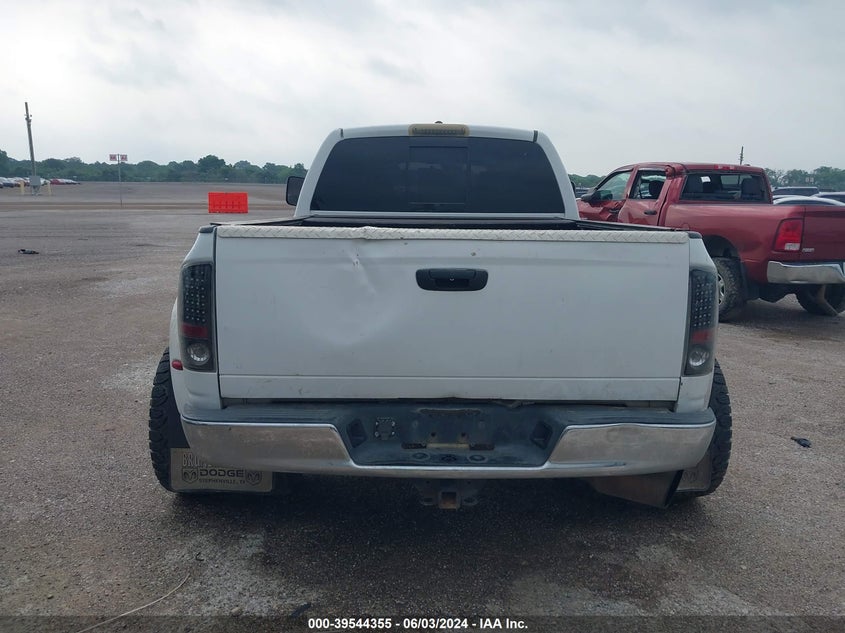 2008 Dodge Ram 3500 Sxt/Slt VIN: 3D7ML49A98G133994 Lot: 39544355